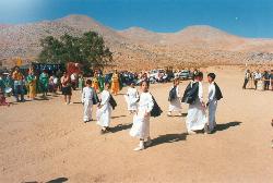 Bailes religiosos - Parroquia la Higuera - La Serena (Chile)